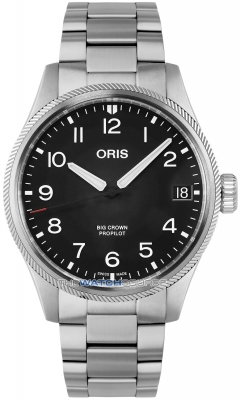 Buy this new Oris Big Crown ProPilot Date 41mm 01 751 7761 4164-07 8 20 08 mens watch for the discount price of £1,577.00. UK Retailer.