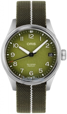 Buy this new Oris Big Crown ProPilot Date 41mm 01 751 7761 4187-Set mens watch for the discount price of £1,848.00. UK Retailer.