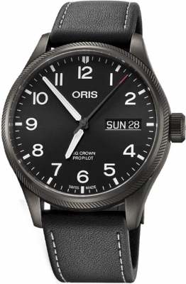 Buy this new Oris Big Crown ProPilot Day Date 45mm 01 752 7698 4264-07 5 22 19GFC mens watch for the discount price of £1,190.00. UK Retailer.