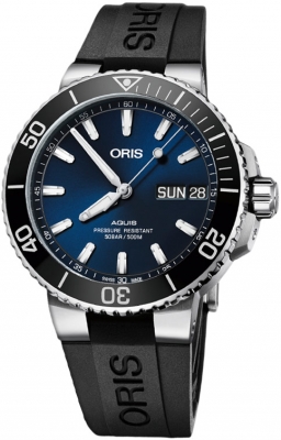 Buy this new Oris Aquis Big Day Date 45.5mm 01 752 7733 4135-07 4 24 64EB mens watch for the discount price of &pound;1,530.00. UK Retailer.
