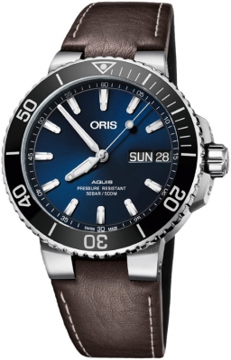 Buy this new Oris Aquis Big Day Date 45.5mm 01 752 7733 4135-07 5 24 10EB mens watch for the discount price of £1,530.00. UK Retailer.