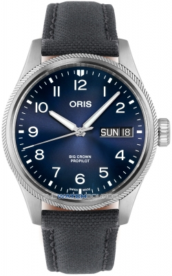 Buy this new Oris Big Crown ProPilot Day Date 44mm 01 752 7760 4065-07 3 22 05LC mens watch for the discount price of £1,577.00. UK Retailer.