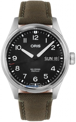 Buy this new Oris Big Crown ProPilot Day Date 44mm 01 752 7760 4164-07 3 22 02LC mens watch for the discount price of £1,615.00. UK Retailer.