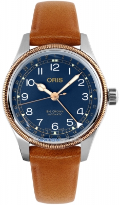 Buy this new Oris Big Crown Pointer Date 36mm 01 754 7749 4365-07 5 17 66 ladies watch for the discount price of £1,328.00. UK Retailer.