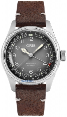 Buy this new Oris Big Crown Pointer Date 38mm 01 754 7779 4063-Set mens watch for the discount price of £1,615.00. UK Retailer.