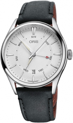 Buy this new Oris Artelier Pointer Day Date 01 755 7742 4051-07 5 21 34FC mens watch for the discount price of £1,317.00. UK Retailer.