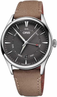 Buy this new Oris Artelier Pointer Day Date 01 755 7742 4053-07 5 21 32FC mens watch for the discount price of £1,317.00. UK Retailer.