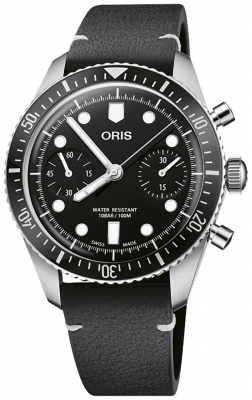 Buy this new Oris Divers Sixty-Five Chronograph 01 771 7791 4054-07 6 20 01 mens watch for the discount price of £2,890.00. UK Retailer.
