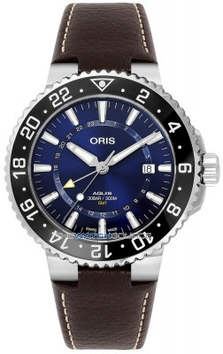 Buy this new Oris Aquis GMT Date 43.5mm 01 798 7754 4135-07 5 24 10EB mens watch for the discount price of £1,955.00. UK Retailer.