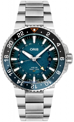 Buy this new Oris Aquis GMT Date 43.5mm 01 798 7754 4175-Set mens watch for the discount price of £2,082.00. UK Retailer.