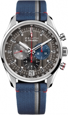 Buy this new Zenith Chronomaster El Primero 42mm 03.2046.400/25.c802 mens watch for the discount price of £5,395.00. UK Retailer.