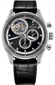 Buy this new Zenith El Primero Tourbillon Chronograph 03.2050.4035/21.c714 mens watch for the discount price of £34,990.00. UK Retailer.