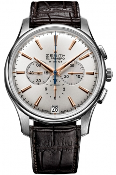 Buy this new Zenith Captain Chronograph 03.2110.400/01.c498 mens watch for the discount price of £5,140.00. UK Retailer.