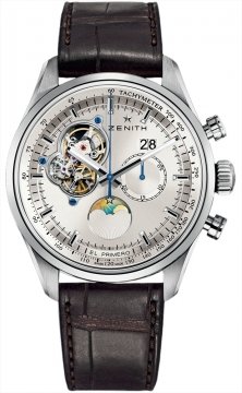 Buy this new Zenith El Primero Chronomaster Open Grande Date 03.2160.4047/01.c713 mens watch for the discount price of £7,925.00. UK Retailer.