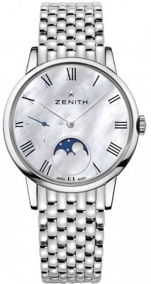 Buy this new Zenith Elite Ultra Thin Lady Moonphase 36mm 03.2320.692/81.m2320 ladies watch for the discount price of £4,233.00. UK Retailer.