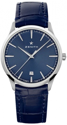 Buy this new Zenith Elite Classic 40mm 03.3100.670/02.c922 mens watch for the discount price of £4,505.00. UK Retailer.