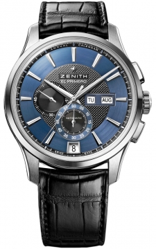 Buy this new Zenith Captain Winsor Chronograph 03.2070.4054/22.c708 mens watch for the discount price of £6,475.00. UK Retailer.