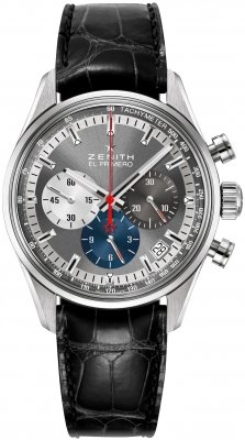 Buy this new Zenith Chronomaster El Primero 38mm 03.2150.400/26.c714 mens watch for the discount price of £4,565.00. UK Retailer.