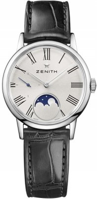 Buy this new Zenith Elite Ultra Thin Lady Moonphase 33mm 03.2330.692/02.c714 ladies watch for the discount price of £3,818.00. UK Retailer.