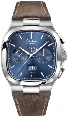Buy this new Glashutte Original Seventies Chronograph Panorama Date 1-37-02-08-02-62 mens watch for the discount price of £10,795.00. UK Retailer.