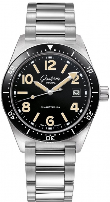 Buy this new Glashutte Original SeaQ Automatic 39.5mm 1-39-11-06-80-70 mens watch for the discount price of £7,912.00. UK Retailer.