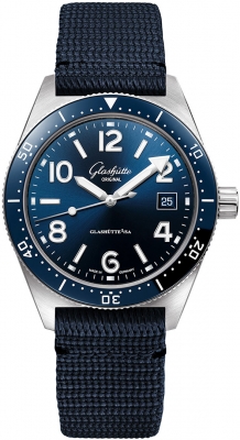 Buy this new Glashutte Original SeaQ Automatic 39.5mm 1-39-11-09-81-34 mens watch for the discount price of £7,830.00. UK Retailer.