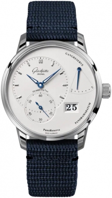 Glashutte Original PanoReserve Manual Wind 40mm 1-65-01-22-12-64 watch