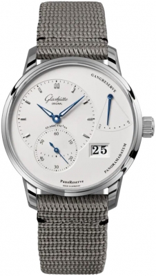 Buy this new Glashutte Original PanoReserve Manual Wind 40mm 1-65-01-22-12-66 mens watch for the discount price of £8,585.00. UK Retailer.
