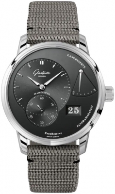 Buy this new Glashutte Original PanoReserve Manual Wind 40mm 1-65-01-23-12-66 mens watch for the discount price of £8,585.00. UK Retailer.
