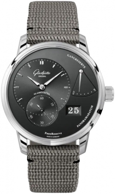 Glashutte Original PanoReserve Manual Wind 40mm 1-65-01-23-12-66 watch