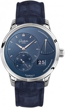 Buy this new Glashutte Original PanoReserve Manual Wind 40mm 1-65-01-26-12-30 mens watch for the discount price of £7,242.00. UK Retailer.