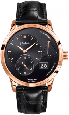 Buy this new Glashutte Original PanoReserve Manual Wind 40mm 1-65-01-29-15-61 mens watch for the discount price of £17,340.00. UK Retailer.