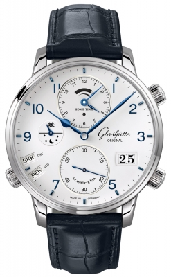 Buy this new Glashutte Original Senator Cosmopolite 44mm 1-89-02-03-02-30 mens watch for the discount price of £15,810.00. UK Retailer.