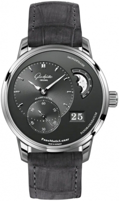 Buy this new Glashutte Original PanoMaticLunar 1-90-02-43-32-62 mens watch for the discount price of £8,585.00. UK Retailer.