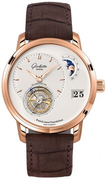 Buy this new Glashutte Original PanoLunar Tourbillon 1-93-02-05-05-05 mens watch for the discount price of £82,620.00. UK Retailer.