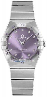 Buy this new Omega Constellation Quartz 28mm 131.10.28.60.60.002 ladies watch for the discount price of £3,344.00. UK Retailer.