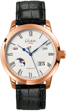 Buy this new Glashutte Original Senator Perpetual Calendar 100-02-22-05-05 mens watch for the discount price of £22,878.00. UK Retailer.