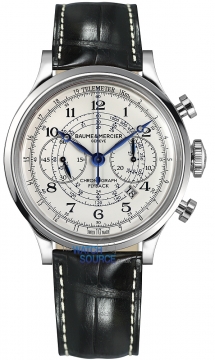 Buy this new Baume & Mercier Capeland Flyback Chronograph 44mm 10006 mens watch for the discount price of £4,535.00. UK Retailer.