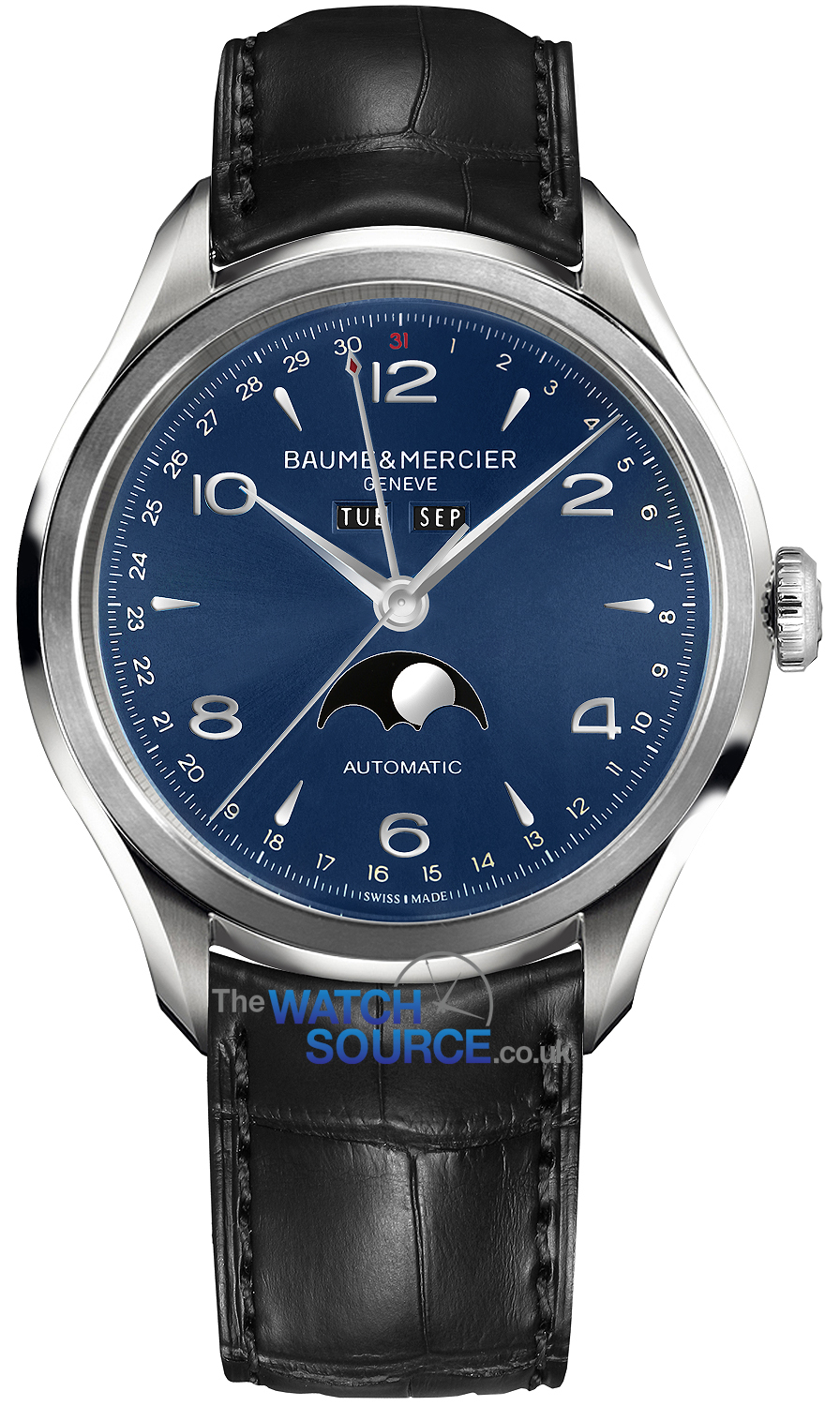 Buy this new Baume & Mercier Clifton Complete Calendar Moonphase 43mm