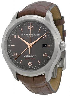 Buy this new Baume & Mercier Clifton Automatic Dual Time 43mm 10111 mens watch for the discount price of £2,210.00. UK Retailer.