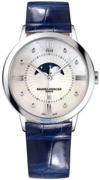 Buy this new Baume & Mercier Classima Quartz 36mm 10226 ladies watch for the discount price of £1,300.00. UK Retailer.