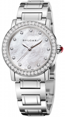 Buy this new Bulgari BULGARI BULGARI Automatic 33mm bbl33wsds/12 ladies watch for the discount price of £8,245.00. UK Retailer.