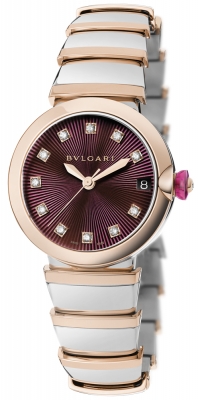Buy this new Bulgari Lucea Automatic 33mm 102497 ladies watch for the discount price of &pound;7,862.00. UK Retailer.