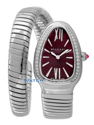 Buy this new Bulgari Serpenti Tubogas 35mm 102529 ladies watch for the discount price of £6,660.00. UK Retailer.