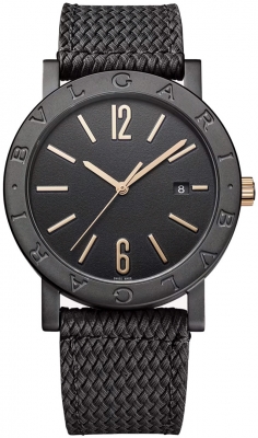 Buy this new Bulgari BVLGARI BVLGARI Automatic 41mm 102929 mens watch for the discount price of £3,690.00. UK Retailer.