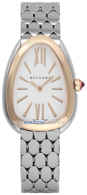 Buy this new Bulgari Serpenti Seduttori 33mm 103144 ladies watch for the discount price of £5,850.00. UK Retailer.
