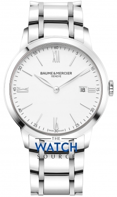 Buy this new Baume & Mercier Classima Quartz 40mm 10354 mens watch for the discount price of £841.00. UK Retailer.