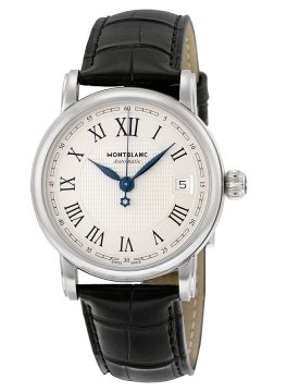 Buy this new Montblanc Star Date Automatic 39mm 107115 ladies watch for the discount price of £1,887.00. UK Retailer.