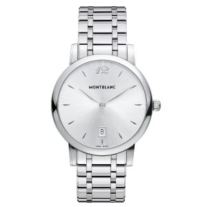 Buy this new Montblanc Star Classique Date Quartz 39mm 108768 mens watch for the discount price of £1,666.00. UK Retailer.