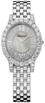 Buy this new Chopard L'Heure Du Diamant Oval 109422-1101 ladies watch for the discount price of £70,550.00. UK Retailer.